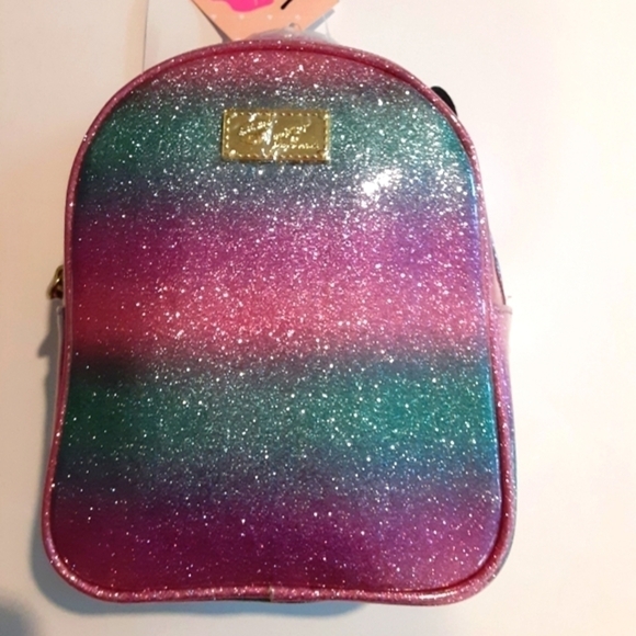 Betsey Johnson Kitsch Moveable Wing Mini Backpack New - Picture 2 of 6